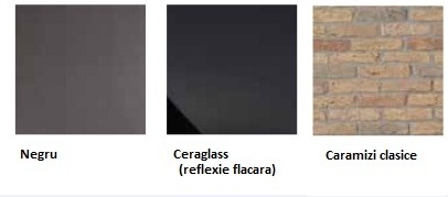 finisaj negru ceraglass caramizi