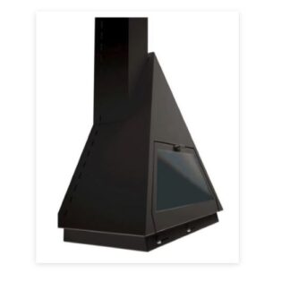 Semineu pe lemne Bilbao frontal