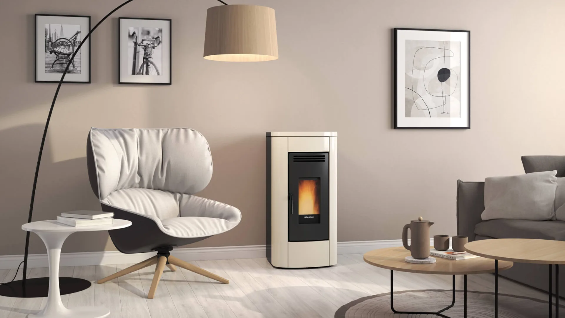 COVER Klaudia 5.0 Avorio Ambientata