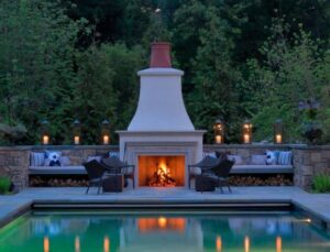 seminee exterioare construite