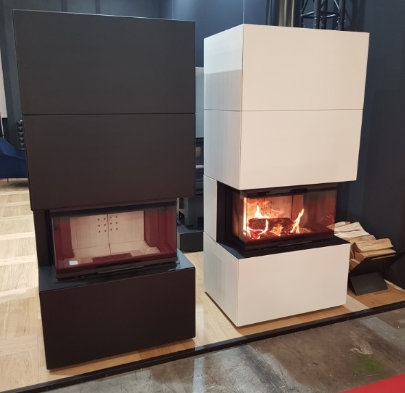semineu modular pe lemne